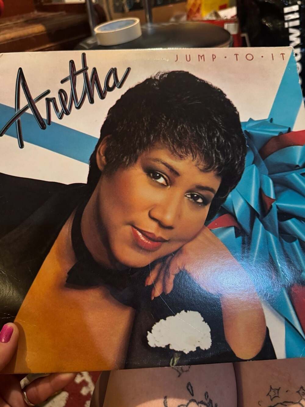 Aretha Franklin - Jump To It Vinyl LP Record (Arista AL 9602, 1982)